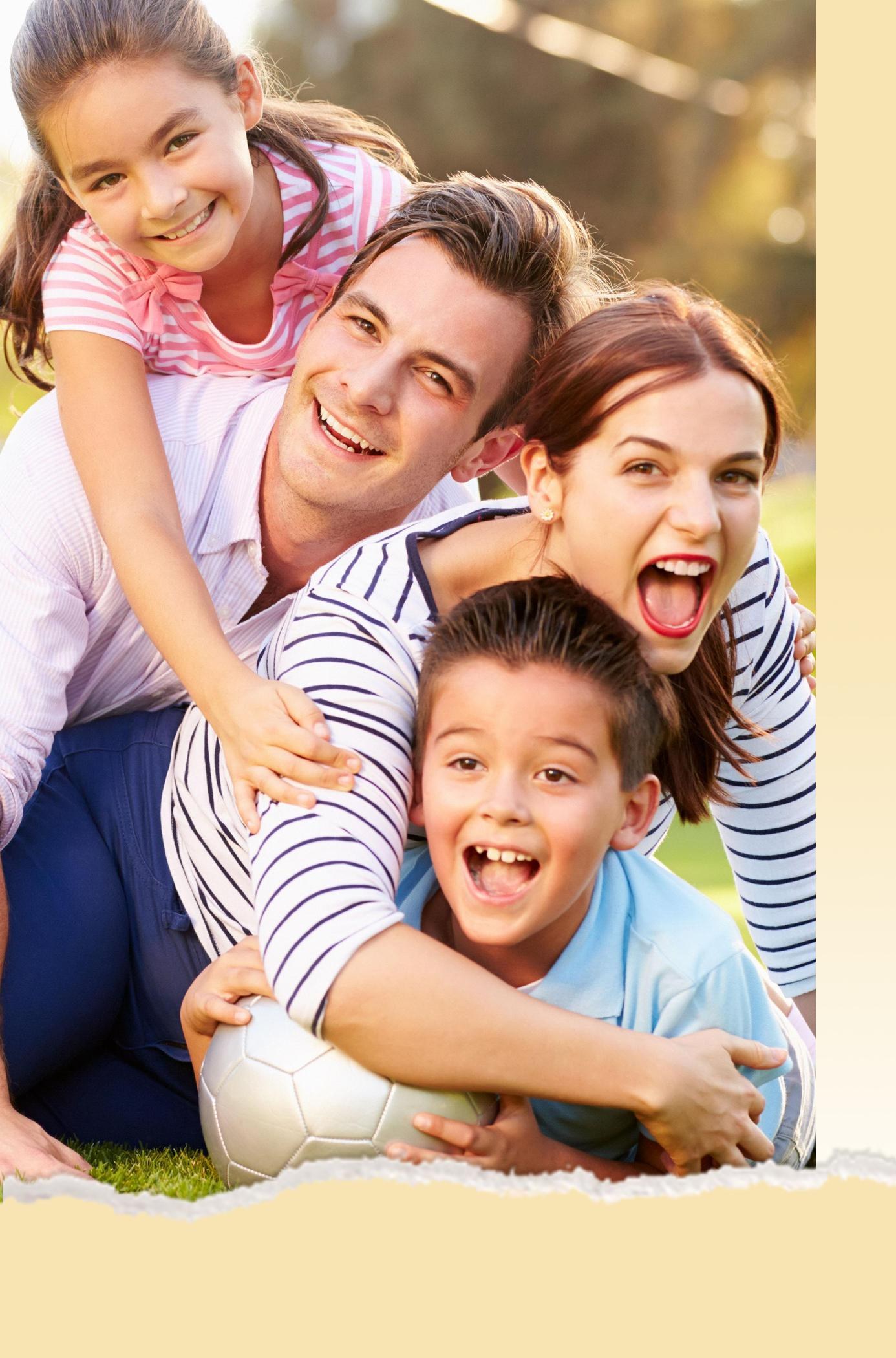 La vida es más liviana en familia
