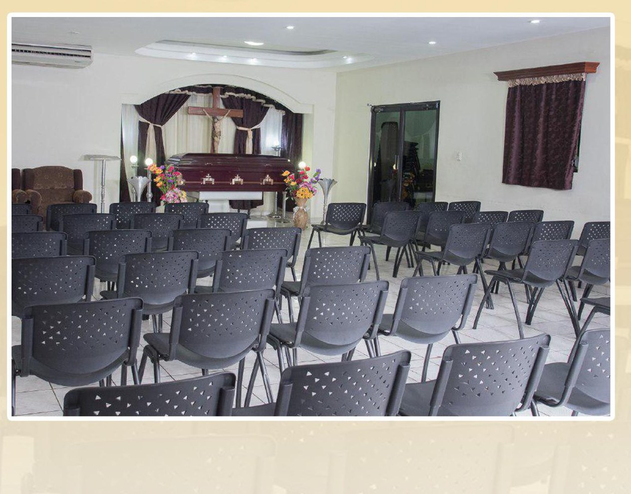 Sala de velación de Funerales La Florida
